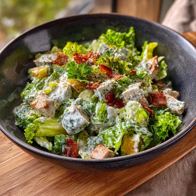 Cottage Cheese Ranch Chopped Salad Recipe