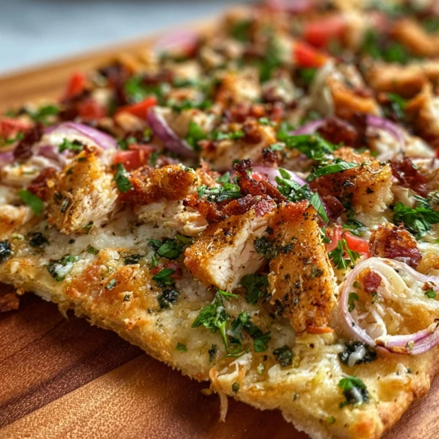 VIRAL MISSISSIPPI CHICKEN FLATBREAD PIZZA 4 Mississippi Chicken Flatbread Pizza Recipe