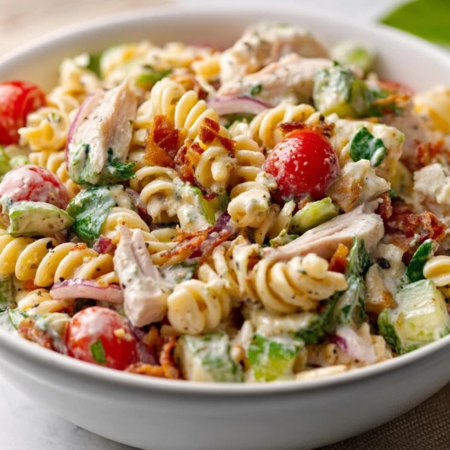 Rotisserie Chicken Grinder Pasta Salad Recipe