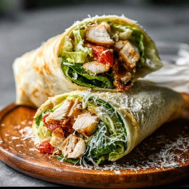 Chicken Caesar Wrap Recipe