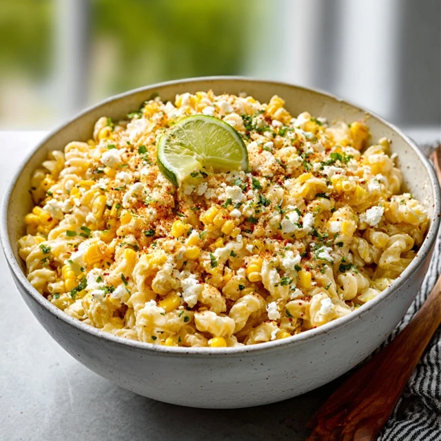 Instant Pot Street Corn Pasta Salad Recipe