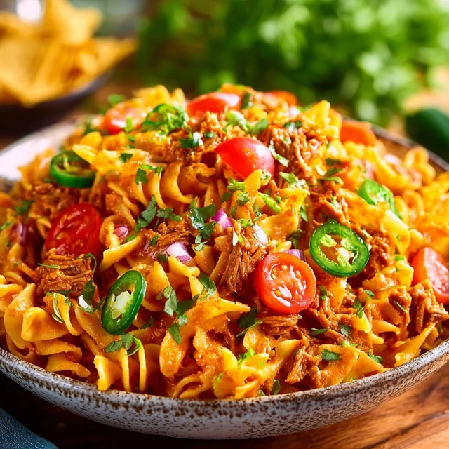 Jalapeño Taco Pasta Salad Recipe