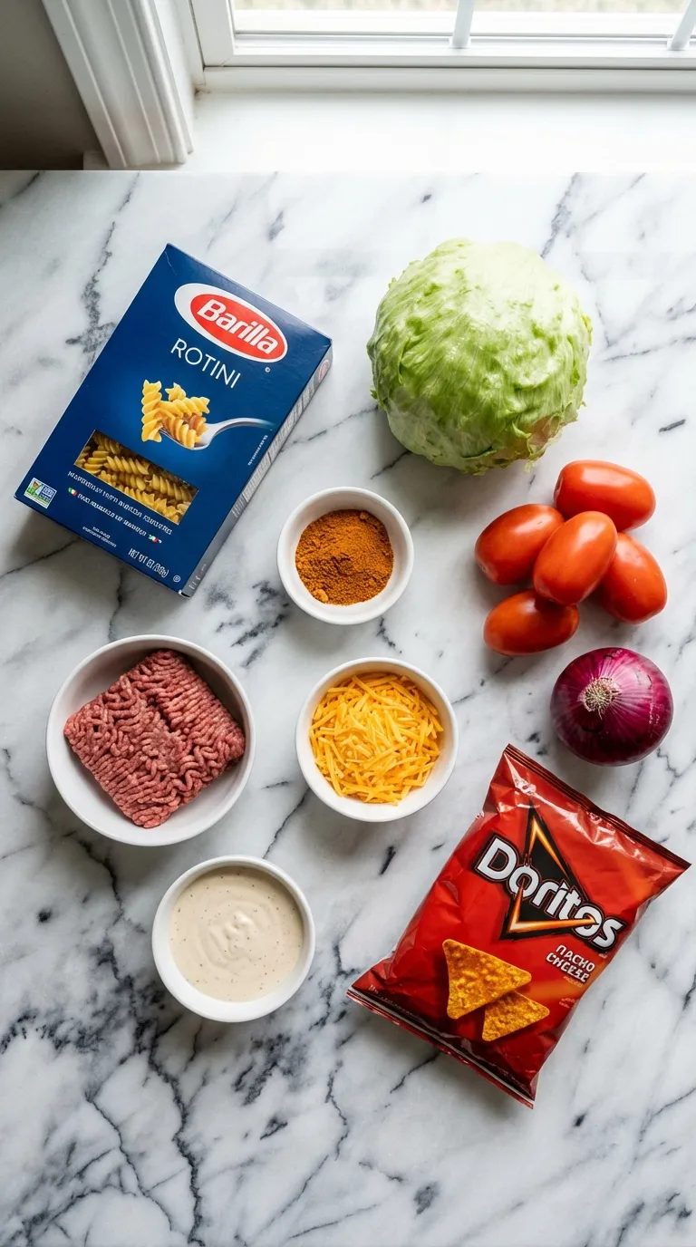 Doritos Taco Pasta Salad Ingredients