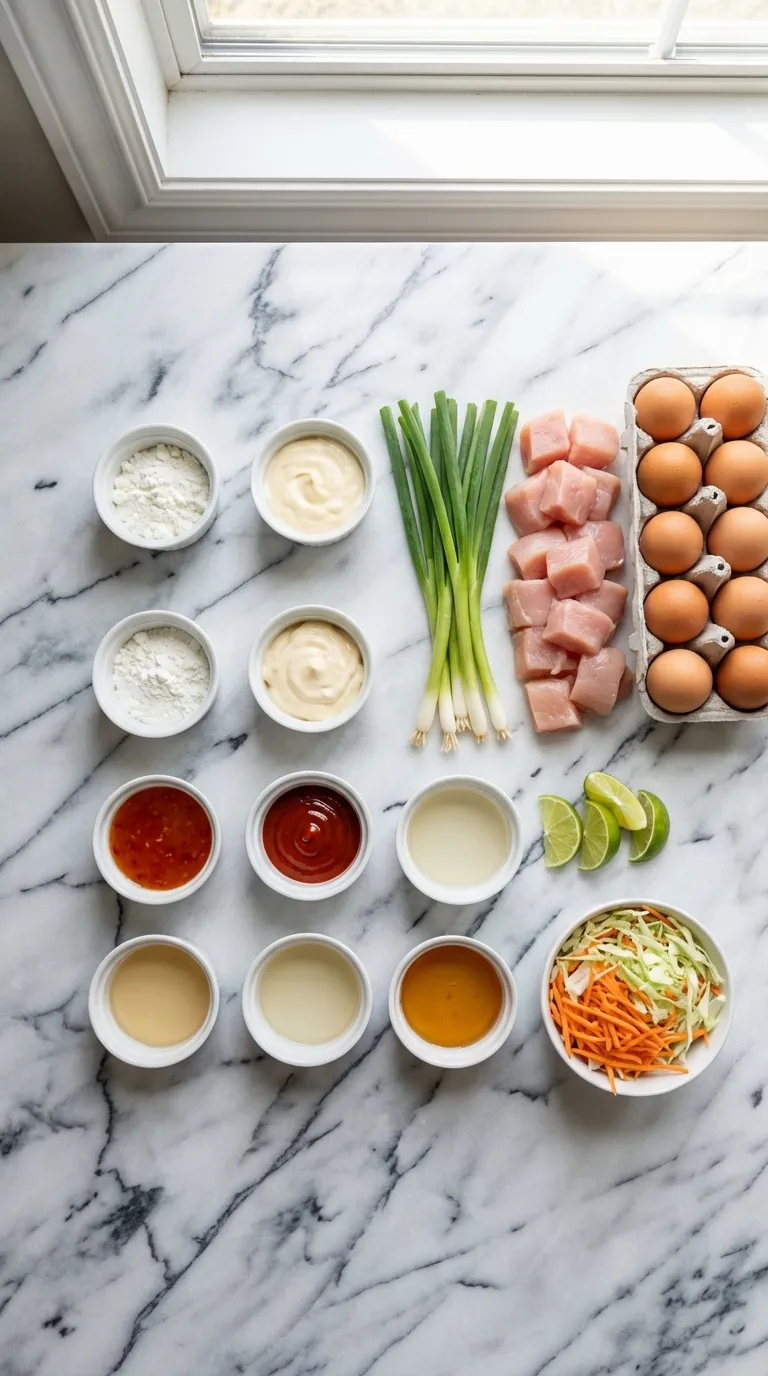 Bang Bang Chicken Bowl Ingredients