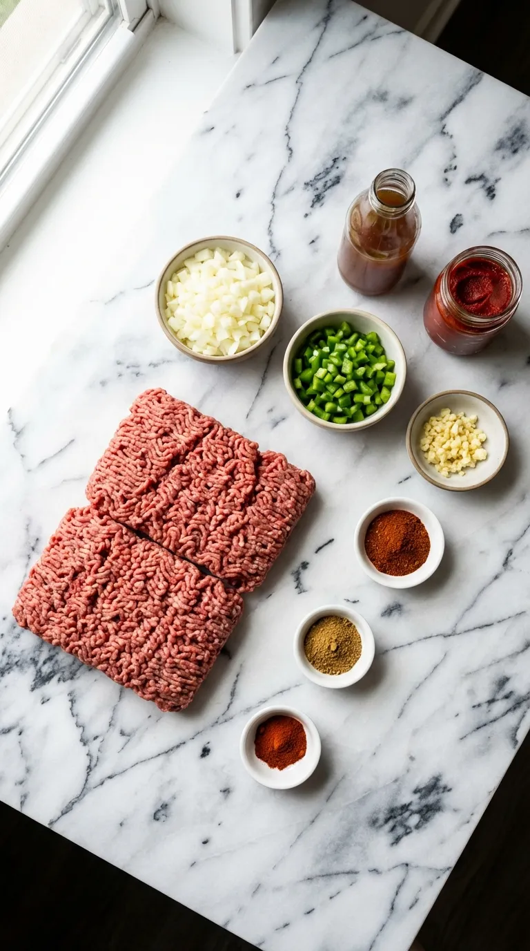 CLASSIC BEEF CHILI MADE FROM SCRATCH 2 Beef Chili Ingredients