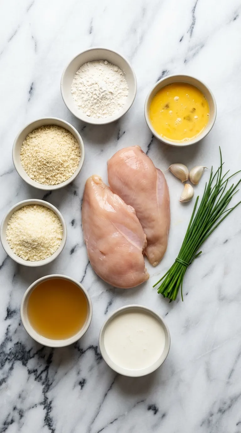 Crispy Parmesan Chicken Ingredients