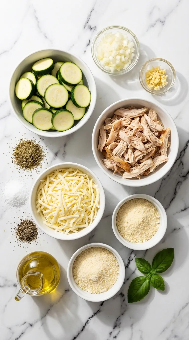 Chicken Zucchini Bake Ingredients