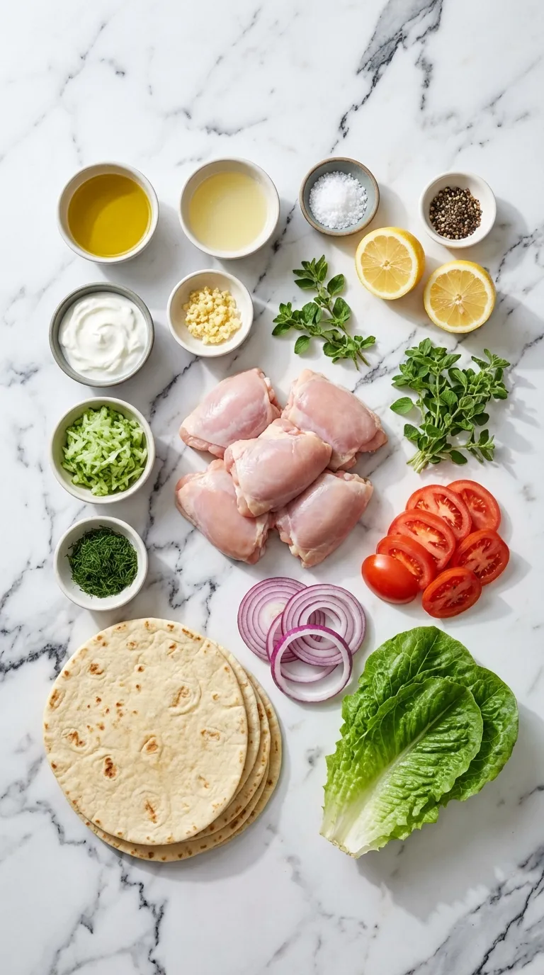 GARDEN FRESH GRILLED CHICKEN FLATBREAD WRAP 2 Grilled Chicken Flatbread Wrap Ingredients