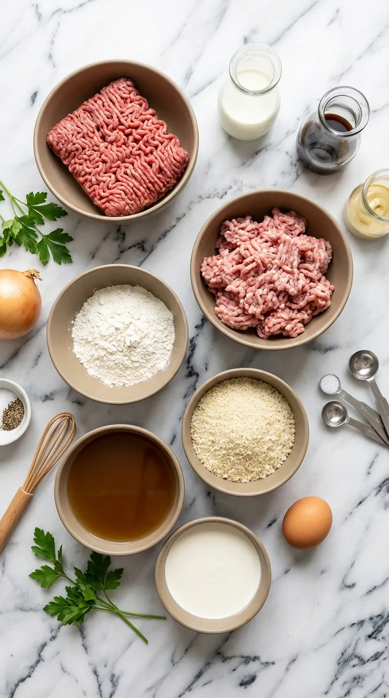 ONE-POT SPAGHETTI AND MEATBALLS REDEFINED 2 One-Pot Spaghetti and Meatballs Ingredients