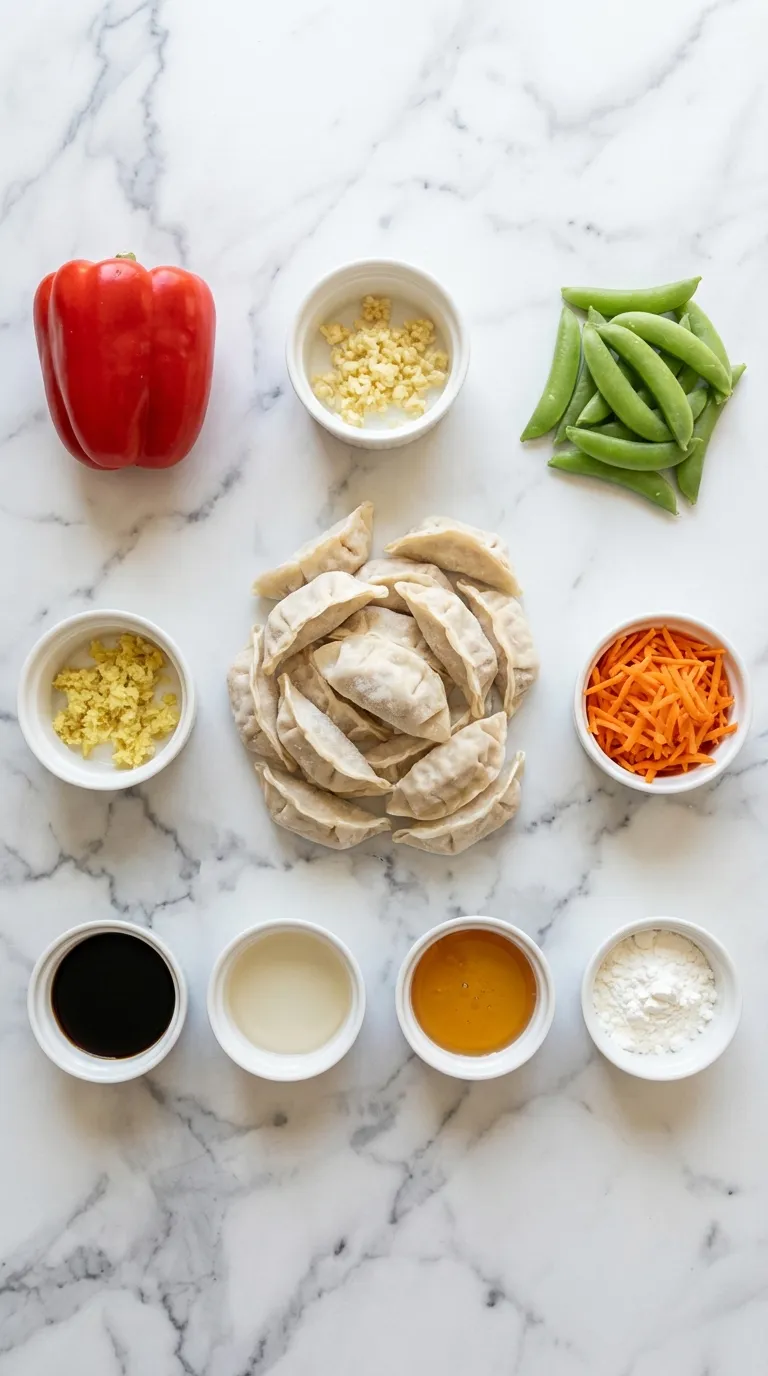 POTSTICKER STIR FRY THE ULTIMATE HACK 2 Potsticker Stir Fry Ingredients