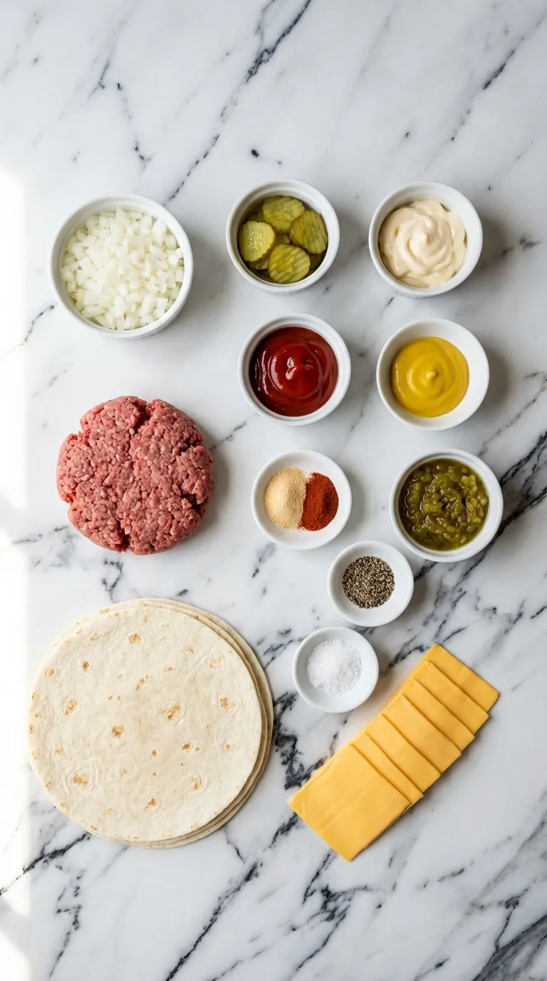 SMASHBURGER QUESADILLAS THE ULTIMATE FOOD MASHUP 2 Smashburger Quesadillas Ingredients