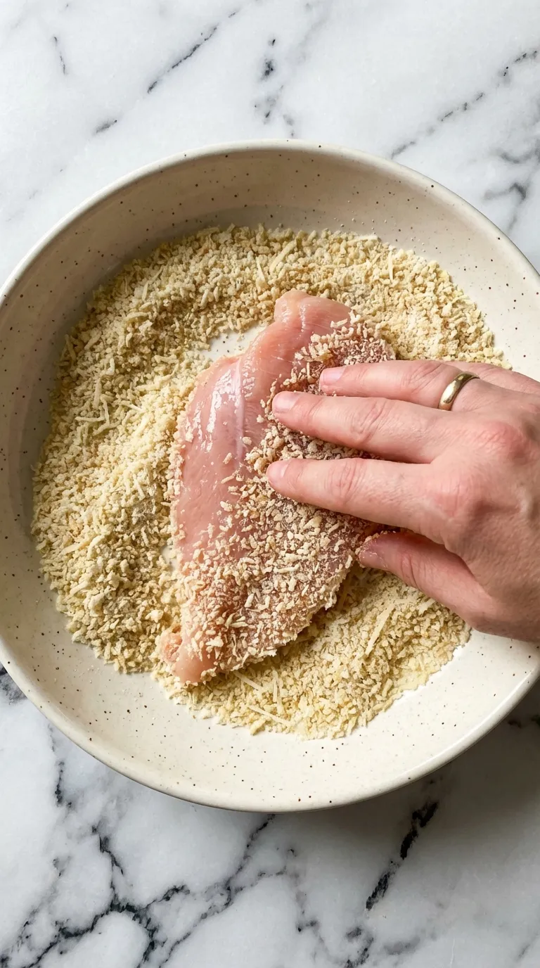 How to Make Crispy Dill Pickle Parmesan Chicken