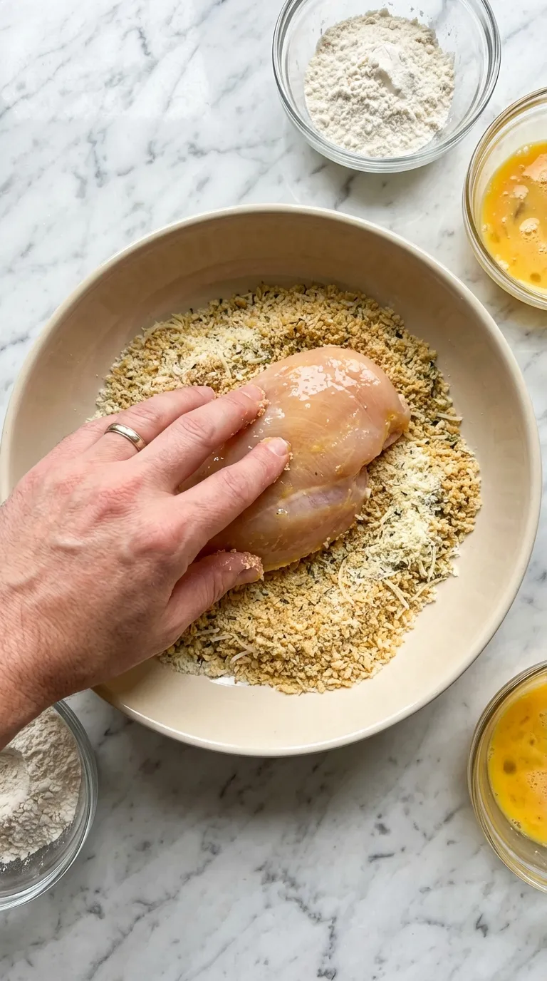 How to Make Crispy Parmesan Chicken