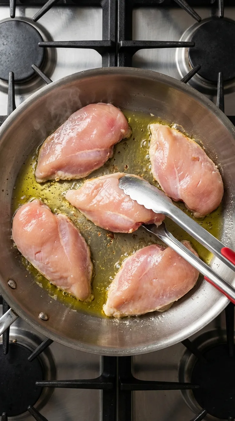 DREAMY CREAMY CHICKEN MUSHROOM SPINACH SKILLET 3 How to Make Chicken Mushroom Spinach Skillet