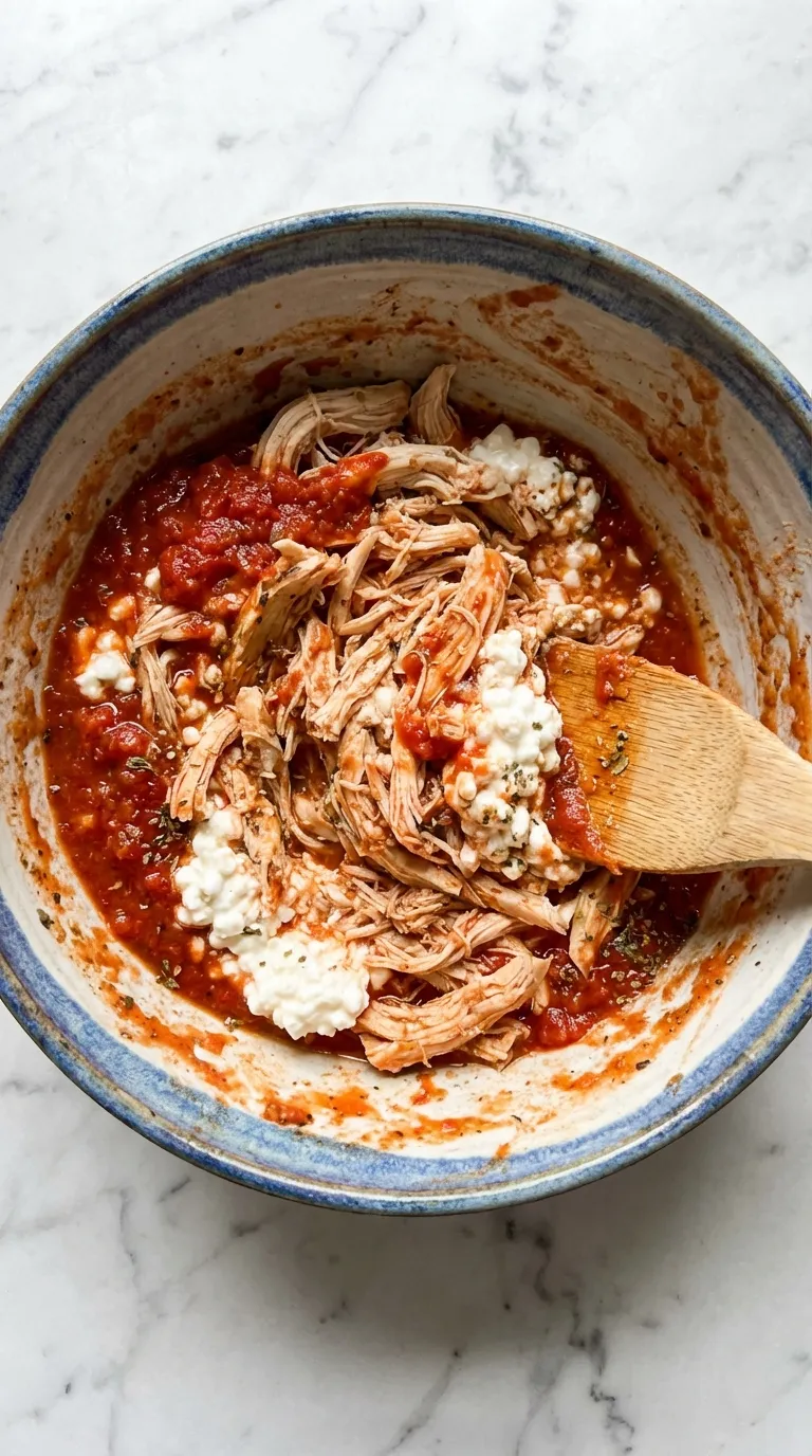 GAME CHANGING COTTAGE CHEESE CHICKEN PARM BOWL 3 How to Make Cottage Cheese Chicken Parm Bowl