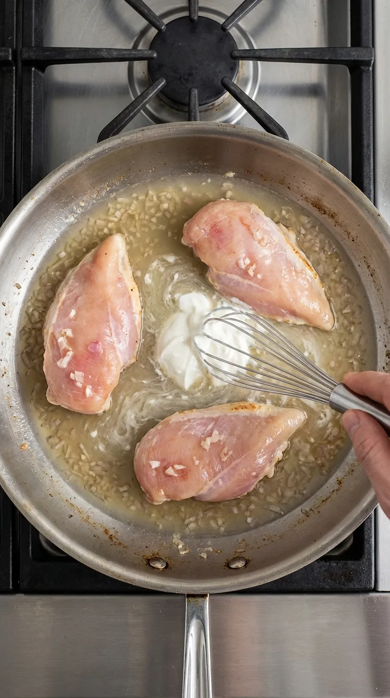 How to Make Healthy Low Calorie Creamy Chicken