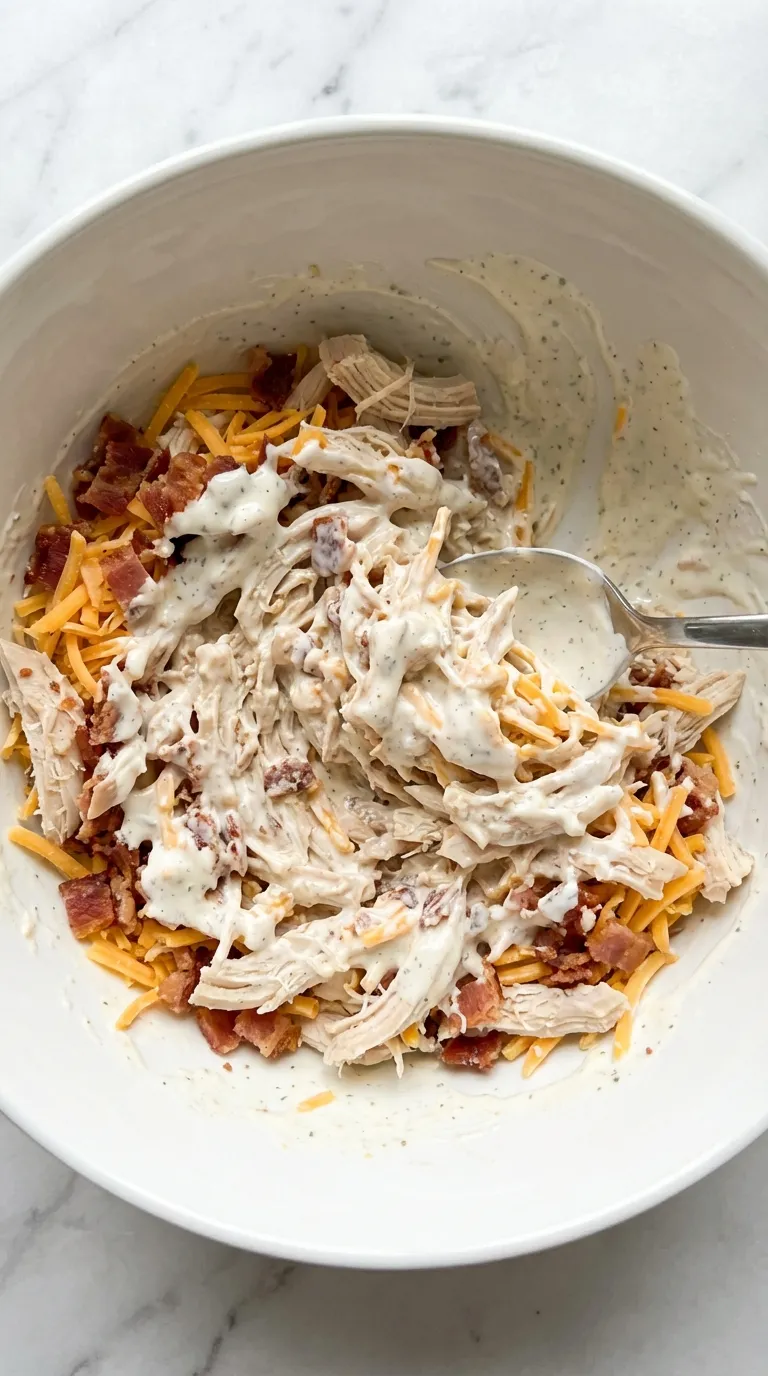 How to Make Chopped Chicken Bacon Ranch Sandwich