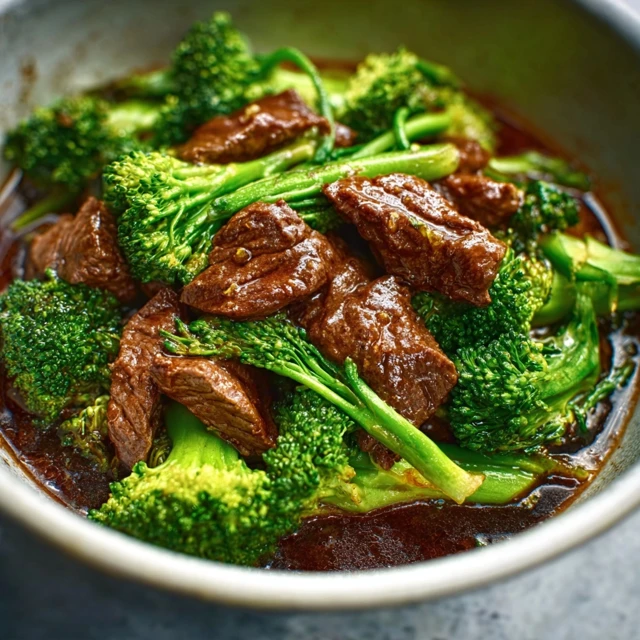 INSTANT POT BEEF & BROCCOLI GAME CHANGER 1 A white bowl filled with savory Instant Pot Beef & Broccoli, featuring tender beef and vibrant green florets over rice.