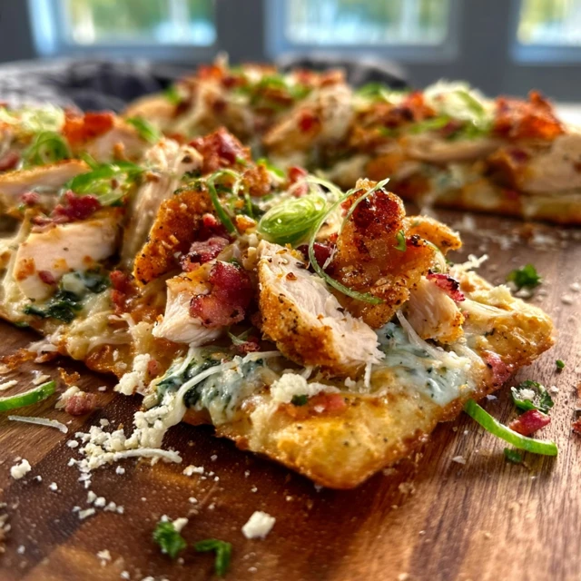 VIRAL MISSISSIPPI CHICKEN FLATBREAD PIZZA