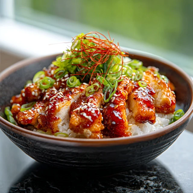 Sweet Chili Chicken Bowl Recipe