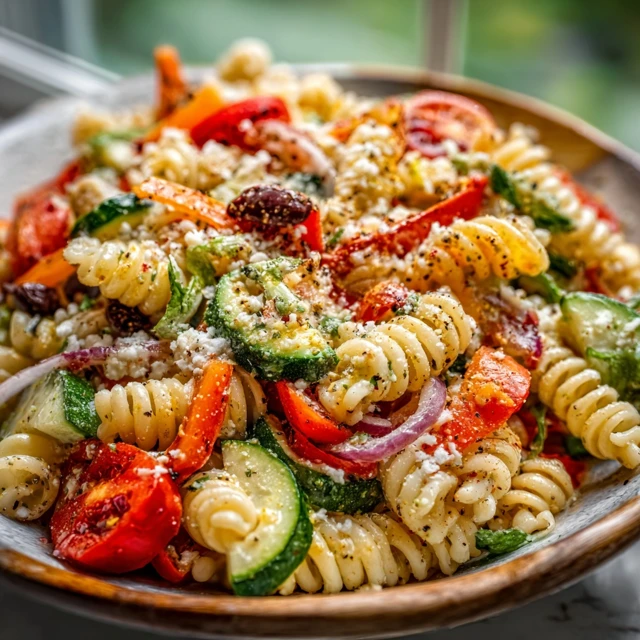 Veggie-Free Italian Pasta Salad Recipe