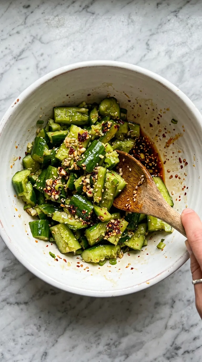 How to Make Asian Cucumber Salad