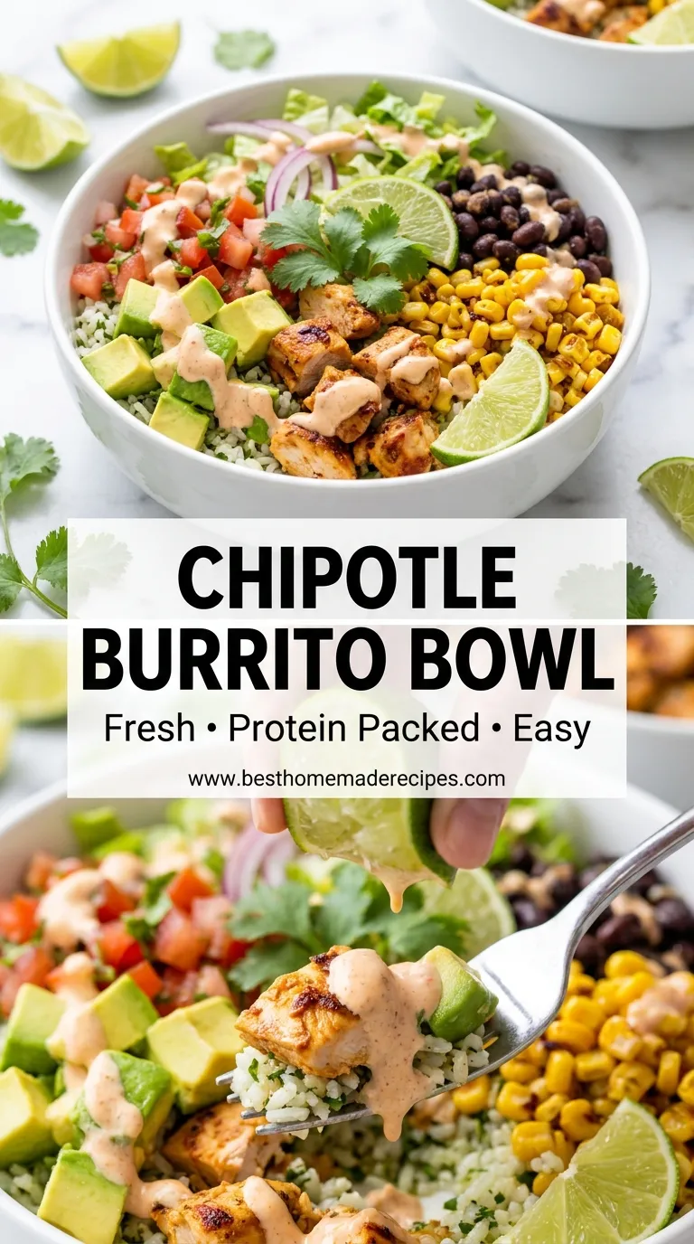 Chipotle Burrito Bowl Copycat Recipe