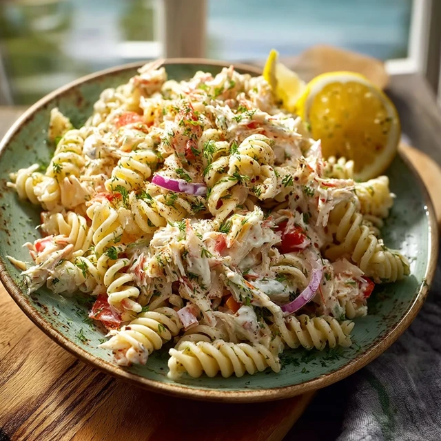 Crab Pasta Salad Recipe