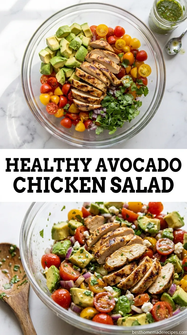 Avocado Chicken Salad Recipe