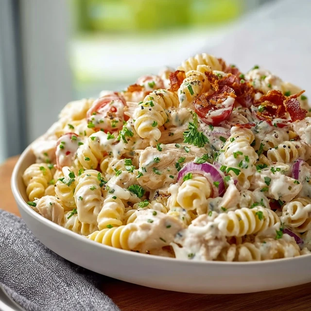 Creamy Chicken Pasta Salad Recipe