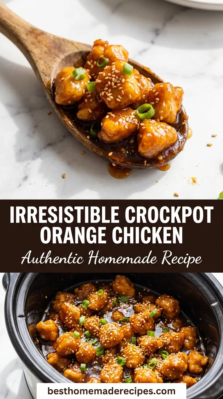 CROCKPOT ORANGE CHICKEN BEATS YOUR FAVORITE TAKEOUT 4 Crockpot Orange Chicken Recipe