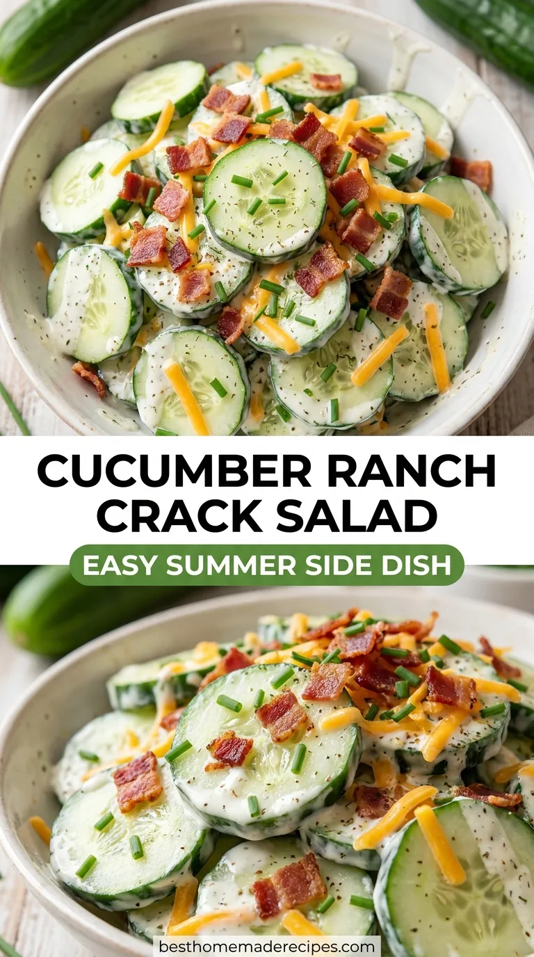 Cucumber Ranch Crack Salad Recipe