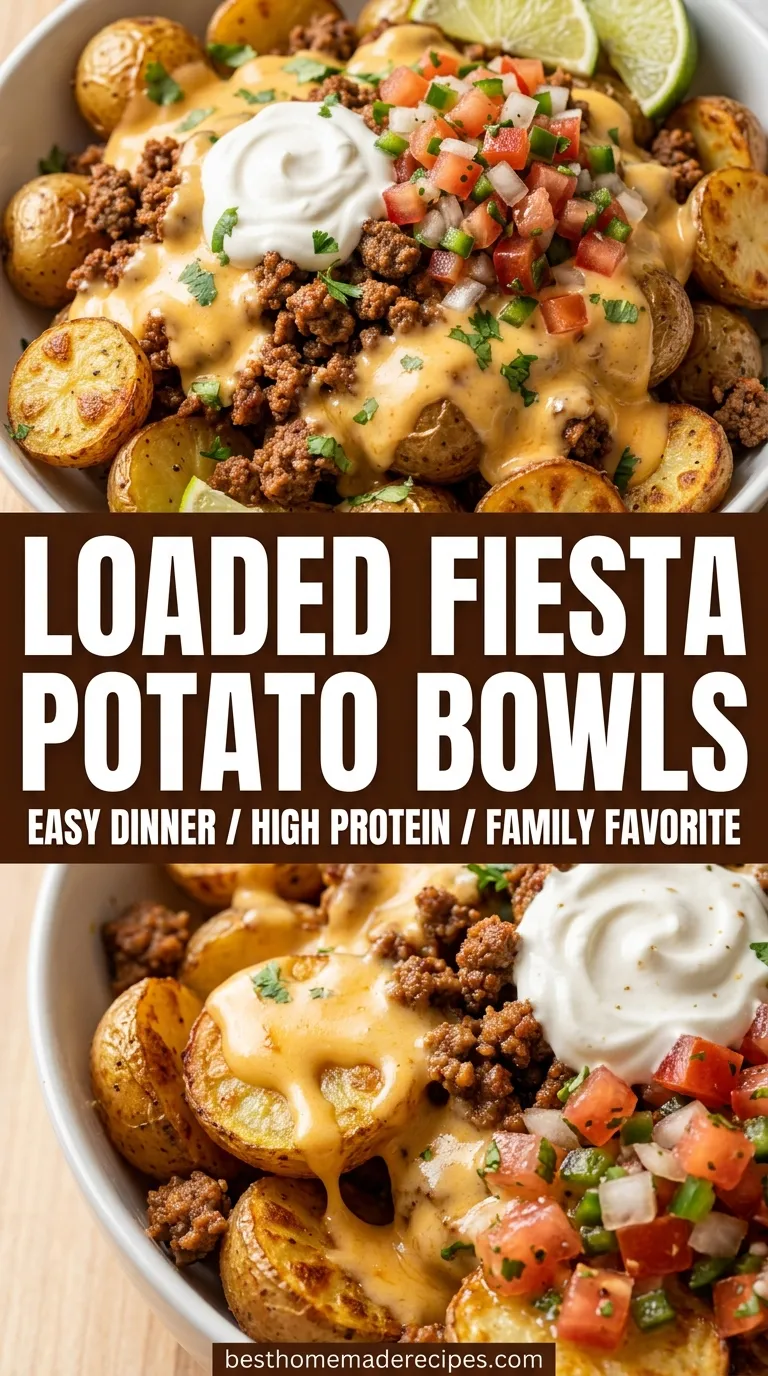 LOADED FIESTA POTATO BOWLS ARE ULTIMATE COMFORT 4 Loaded Fiesta Potato Bowls Recipe