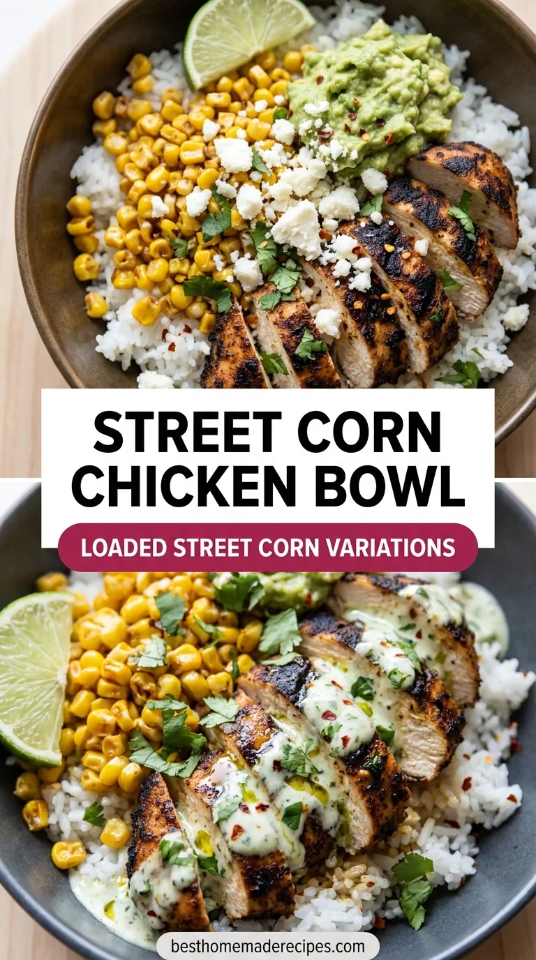 Street Corn Chicken Bowl Recipe