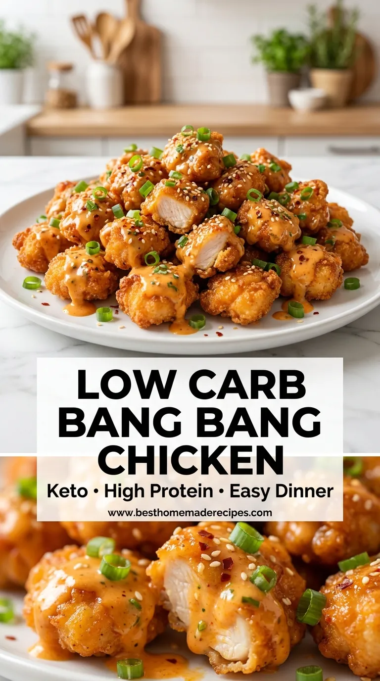 Low Carb Bang Bang Chicken Recipe