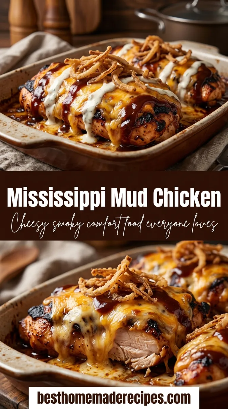 MISSISSIPPI MUD CHICKEN IS THE ULTIMATE COMFORT 4 Mississippi Mud Chicken Recipe