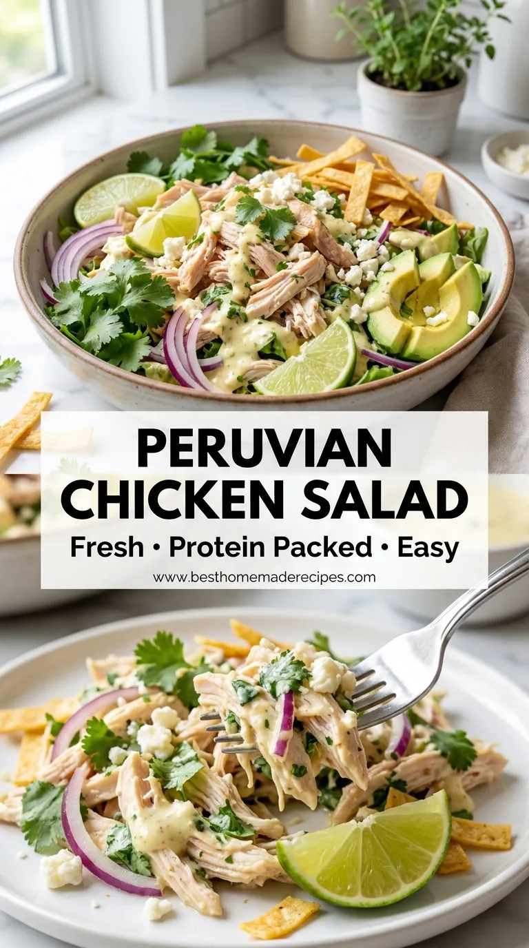 PERUVIAN CHICKEN SALAD IS THE ULTIMATE PARTY HIT 4 Peruvian Chicken Salad Recipe