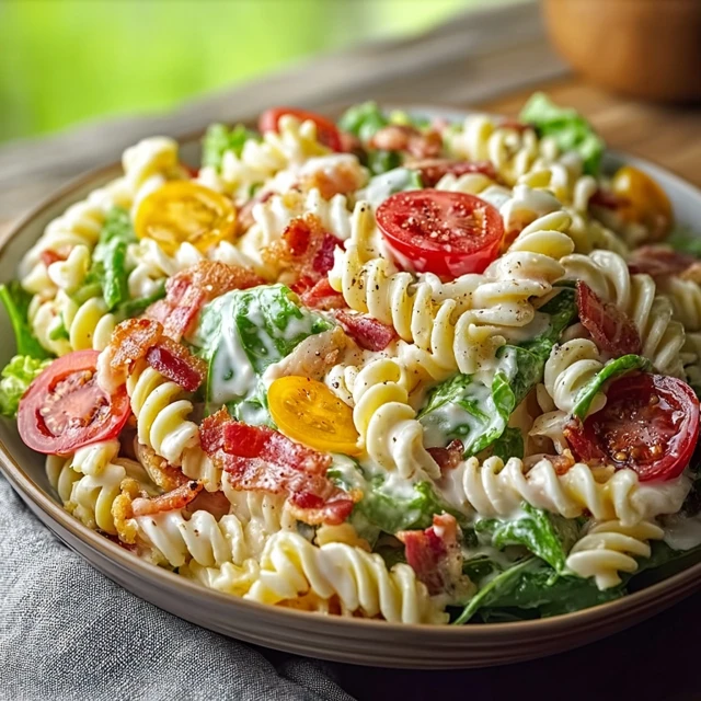 Ranch BLT Pasta Salad Recipe