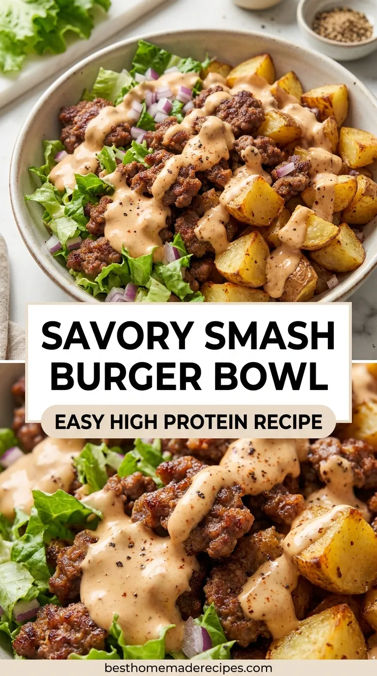 Smash Burger Bowl Recipe