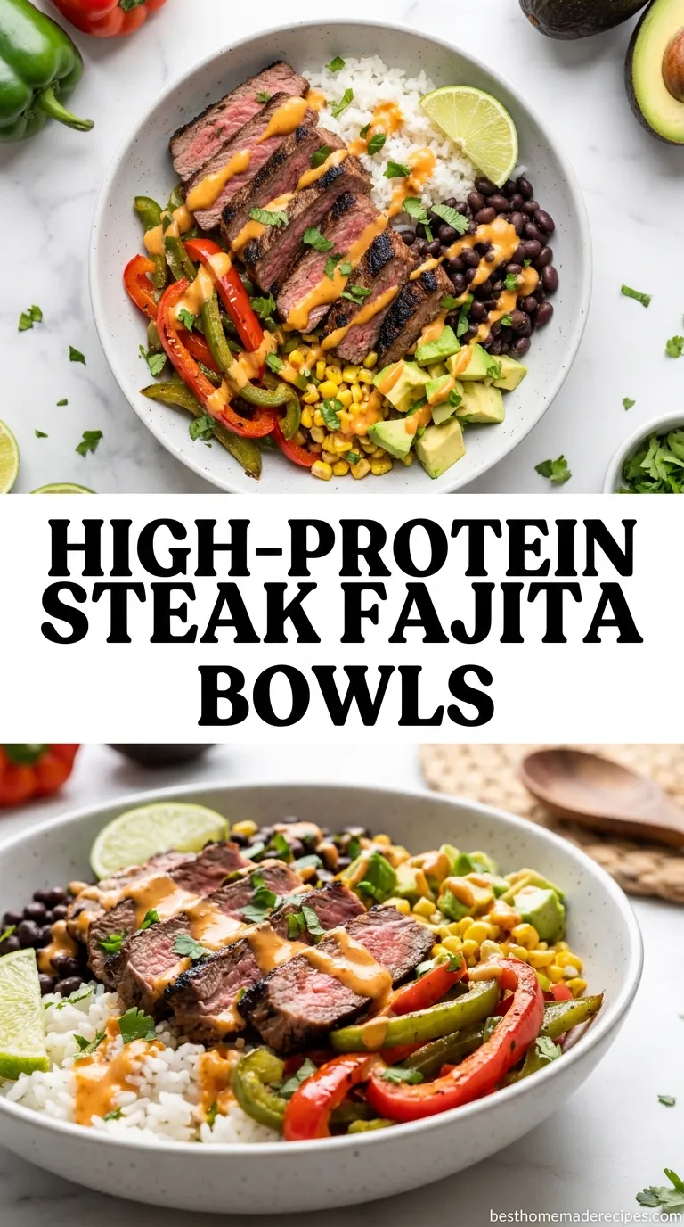 Steak Fajita Bowls Recipe