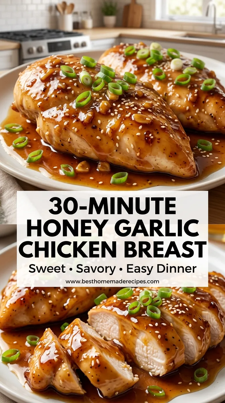 Honey Garlic Chicken Breast Recipe