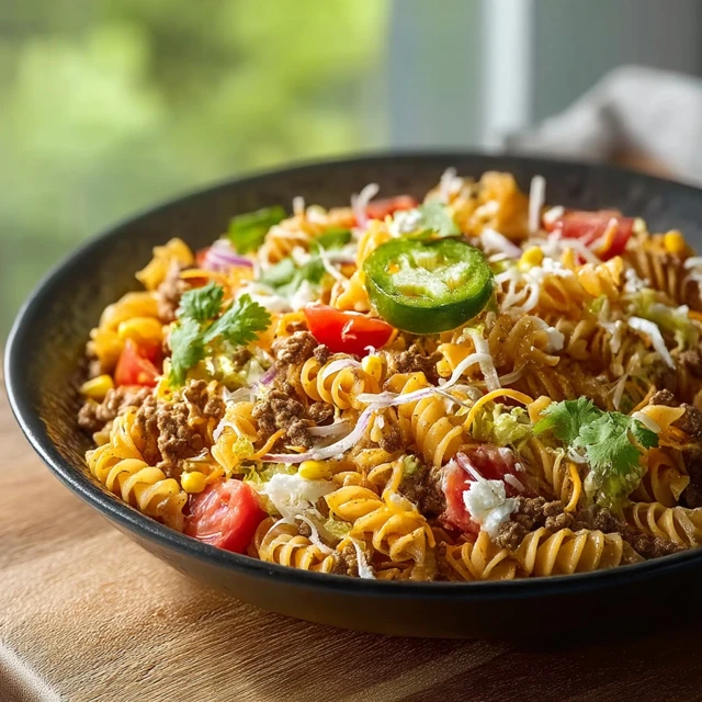 Taco Pasta Salad Recipe