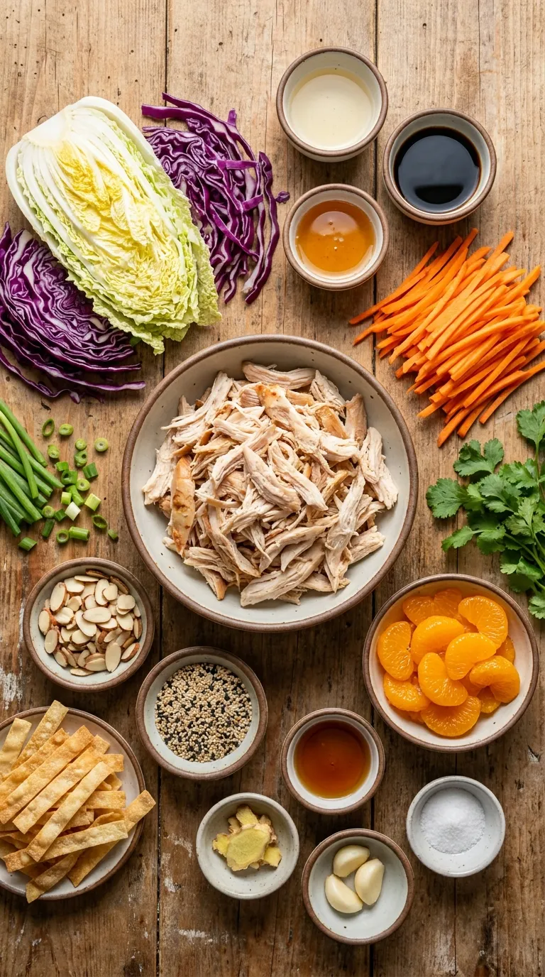 CHINOIS CHICKEN SALAD FOR A HEALTHY WEEK 2 Chinois Chicken Salad Ingredients