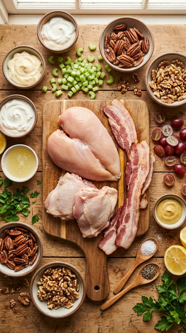 Crunchy Chicken Salad Ingredients