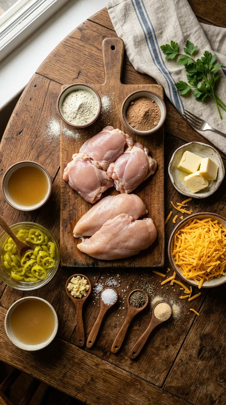 MISSISSIPPI MUD CHICKEN IS THE ULTIMATE COMFORT 2 Mississippi Mud Chicken Ingredients