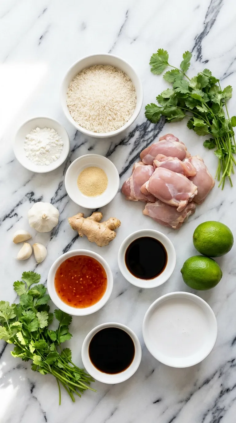 Sweet Chili Chicken Bowl With Coconut Lime Sauce Ingredients