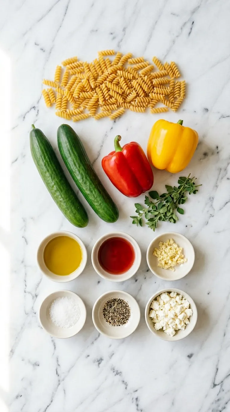 Gluten Free Pasta Salad Ingredients