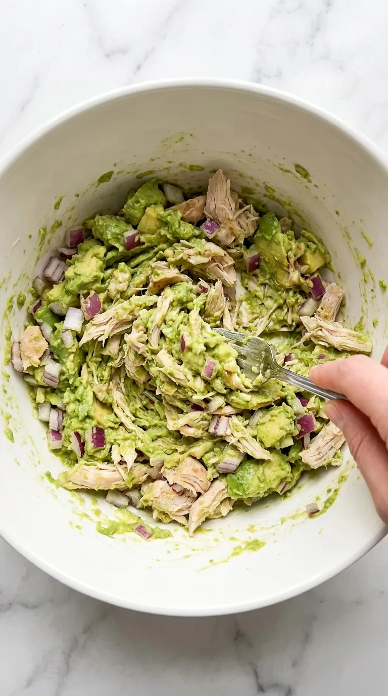 How to Make Avocado Chicken Salad