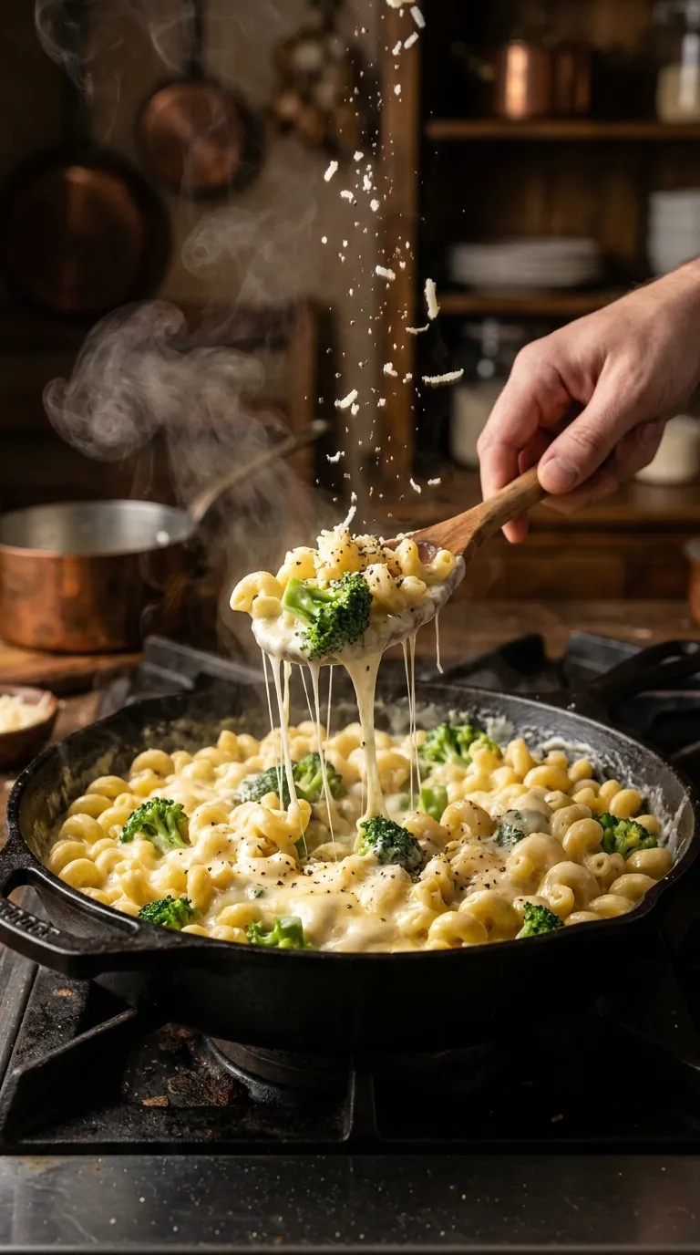 CREAMY BROCCOLI CHEESE PASTA DINNER 3 How to Make Broccoli Cheese Pasta