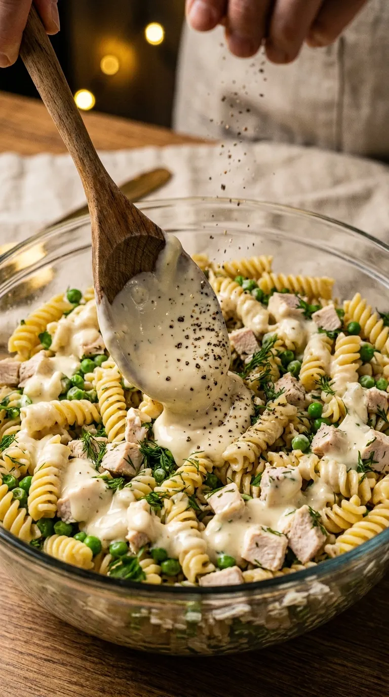 How to Make Creamy Chicken Pasta Salad